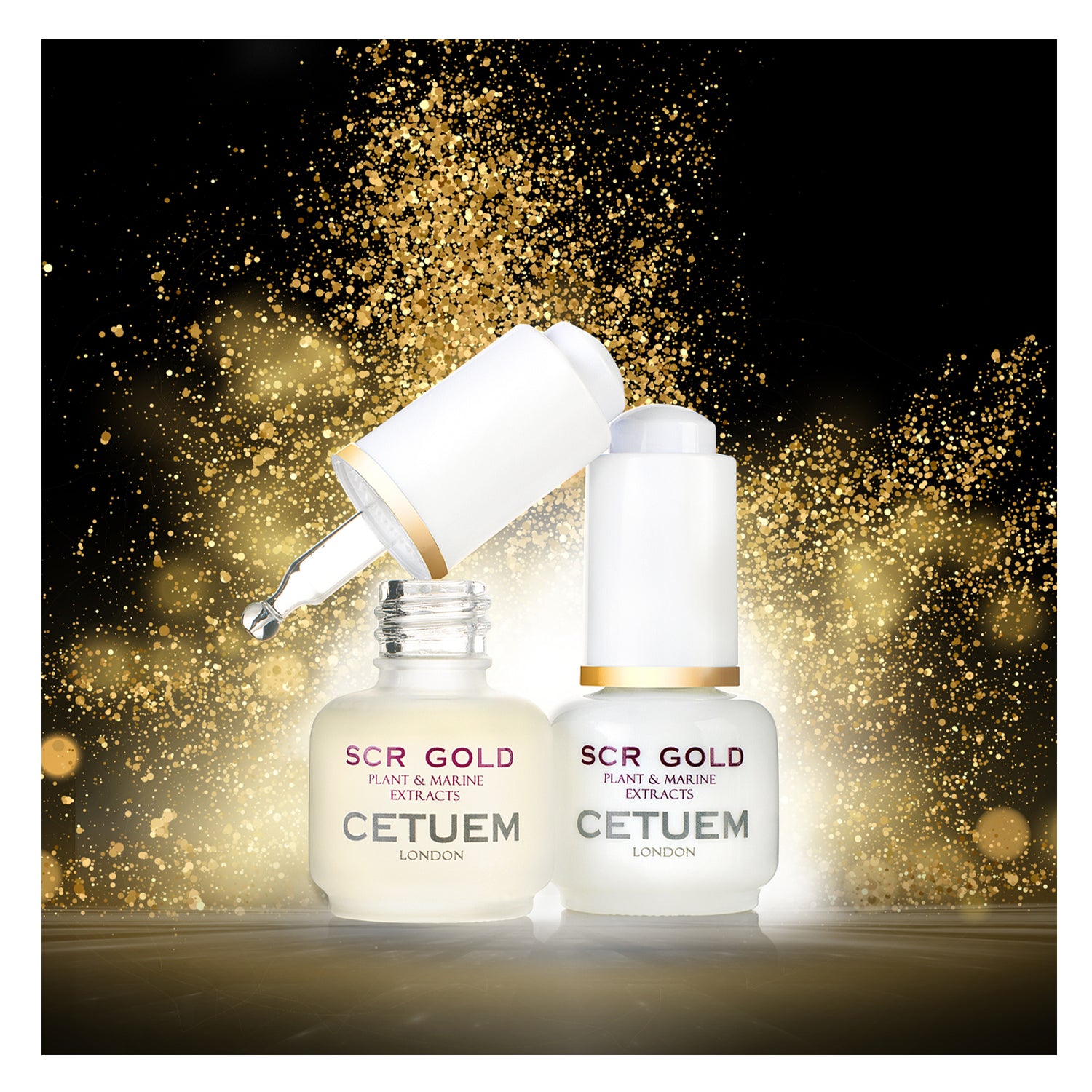 SCR Gold Booster Serum - Skin Cell Regenerator with Vitamin C Plus - Cetuem